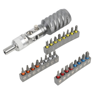 <b>Mini</b> Screwdriver Set 25pc Phillips Flathead Bits With Chamfer Function For Diy Repair - Product Image 1