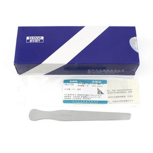 Depresor Lingual de Acero Inoxidable Xinhua, Herramienta de Examen Oral Recta, Instrumento Dental Clase I con Certificación CE, Uso Manual - Product Image 4