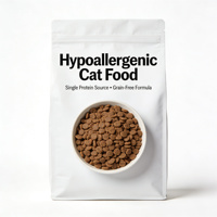Nourriture sèche pour chats, formule personnalisée, naturelle, sans additifs, sans céréales, faible sensibilité, riche en protéines, pour la santé des articulations
