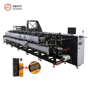 Yüksek hızlı otomatik alüminyum folyo yatay 6 8 renk plastik Film UV kurutucu etiket kağıt etiket xo so BASKI MAKİNESİ - Product Image 1