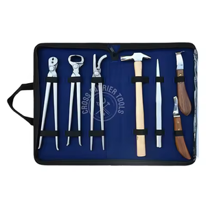Premium Quality Farrier Tool <b>Kit</b> Heavy Duty Horse Hoof Trimming Tools Set for Equine Hoof Care and Maintenance with Hoof Pick - Product Image 4