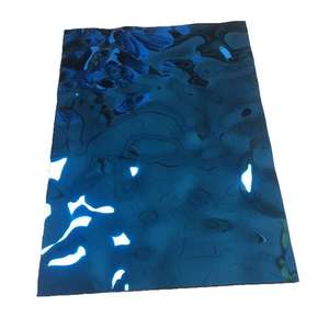 Tôle en acier inoxydable décorative à effet ondulé 304 316 pour plafond - Product Image 4