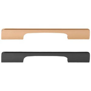Poignée de meuble en alliage d'aluminium, design minimaliste, installation facile pour armoire, tiroir de cuisine, meuble à chaussures - Product Image 3