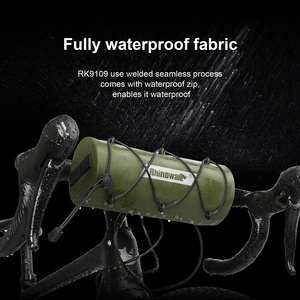 Rhinowalk 2.4 litres étanche <span class=keywords><strong>guidon</strong></span> <span class=keywords><strong>de</strong></span> vélo rouleau Pack TPU avant sac Durable sac <span class=keywords><strong>de</strong></span> vélo pour vélos <span class=keywords><strong>de</strong></span> gravier pour le cyclisme - Product Image 5