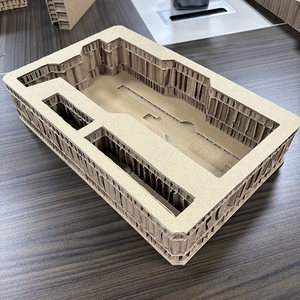 กระดาษรังผึ้งกันกระแทกแบบเป็นมิตรกับสิ่งแวดล้อม บรรจุภัณฑ์ป้องกันแบบกำหนดความหนาได้ สำหรับใส่ในกล่องขวดหรือบรรจุภัณฑ์ที่เปราะบาง - Product Image 5