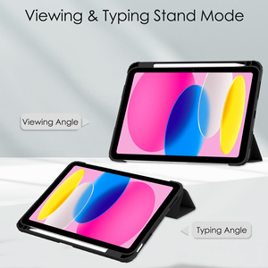 Étui intelligent Smart Folio avec dos en acrylique entièrement transparent, protection antichoc pour <span class=keywords><strong>iPad</strong></span> 11 pouces 2025 - Product Image 3