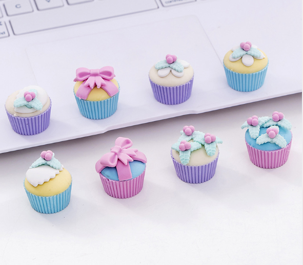 Изящный десертный торт ластик для студентов канцелярские подарки