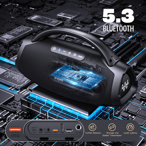 W-King X20 Altavoz con Bluetooth Altavoz Boombox Max 300W Altavoz portátil para exteriores para fiestas de <span class=keywords><strong>karaoke</strong></span> de camping - Product Image 2