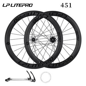 <span class=keywords><strong>Roues</strong></span> de vélo LP Litepro AERO UltraLight Double Jante 40MM pour <span class=keywords><strong>BMX</strong></span> Folding Bike 20 Inch Wheel Set 406 451 Disc Brake Wheelset - Product Image 5