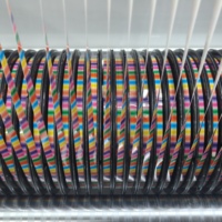 Paillettes thermocollantes couleur bonbon arc-en-ciel en gros 2-6mm pour machine à paillettes, vêtements, t-shirts, chaussures, chapeaux, broderie, logo, décoration
