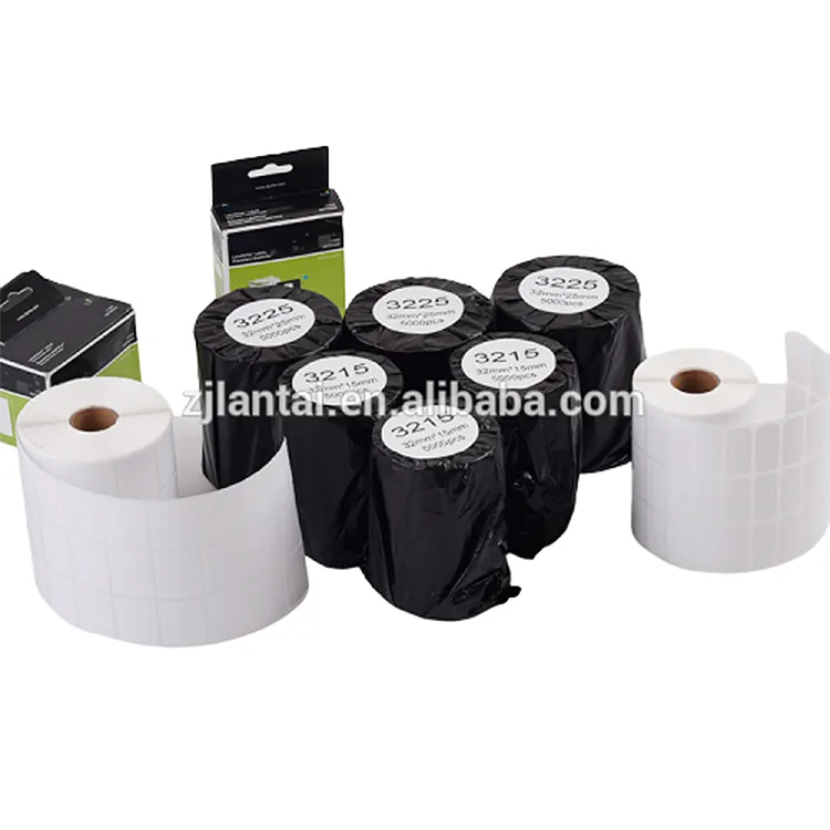 Black Mark Color blanco impresora Dymo Compatible dymo etiquetas 4X6 etiquetas en rollo