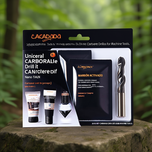 Foret universel en carbure, revêtement Nano TiAlN, forets en carbure 5xD pour machines-outils - Product Image 3