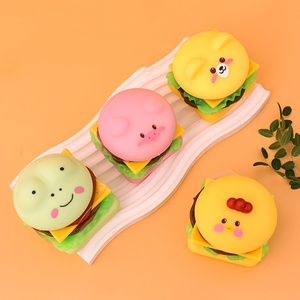新しい国境を越えた漫画のアニマルバーガー楽しさとストレス解消DIYシミュレーション食品遊びストレス解消おもちゃ - Product Image 1