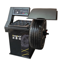 Équilibreur OBC-B980 de roue de poids d'atelier de pneu d'équipement d'alignement de roue automatique pour l'entretien de voiture