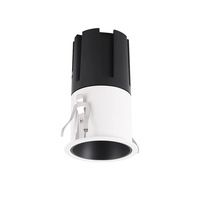 Projecteurs LED en aluminium à CRI 95+ de haute qualité, directement d'usine, pour magasins de vêtements, présentoirs à vin, vitrines, effet champ étoilé, petite ouverture