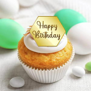 <span class=keywords><strong>2023</strong></span> personnalisé rond <span class=keywords><strong>coeur</strong></span> gâteau décoration rond brillant or <span class=keywords><strong>coeur</strong></span> rond joyeux anniversaire gâteau toppers - Product Image 4