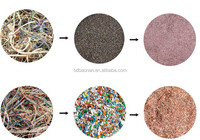 Machine de recyclage de fil de cuivre, granulateur de cuivre de type sec, séparateur de câbles, certifié CE