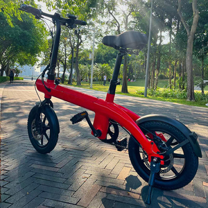 Bicicleta Eléctrica HX H2, 36V 400W, Batería de Litio, Motor de Cubo Trasero, Bicicleta Eléctrica Plegable Mini de 14 Pulgadas - Product Image 2