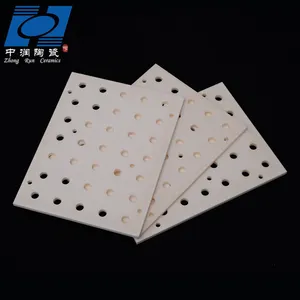 Wholesale products China porous ceramic 99% alumina ceramic burning plate