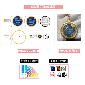 Llavero Metálico Giratorio 360 Grados Personalizable con Diseño 3D Estereoscópico de Baloncesto, Fútbol y Golf - Product Image 5