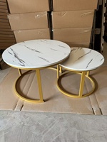 Ensembles de Meubles de Salon Tables Basses Centrales Luxe Moderne Table Basse en Bois pour Salon
