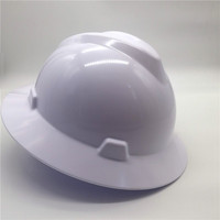 Vente en gros de casques de sécurité à bord intégral ABS Casque de sécurité pour l'industrie de la construction pour les travailleurs des mines Casque léger certifié ANSI/CE