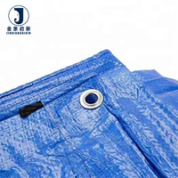 Bâche robuste en PEHD 9 et 12 pieds, bleue, imperméable, occultante, pour camion, style uni, pour tente