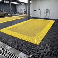Dalles de sol durables pour atelier de detailing automobile, garage et atelier de réparation automobile, tapis de sol pour salle de detailing automobile