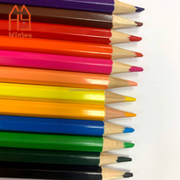 Crayons de vérification rouge et bleu effaçables crayons de couleur Double pour vérifier le marquage de la carte Tests de coloration classement