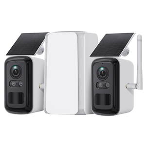 Kit Mini Homebase UBox App Repetidor WiFi de 600M Detecção de Movimento IP66 À Prova D'Água Visão Noturna em Cores 3MP Solar Cloud - Product Image 1