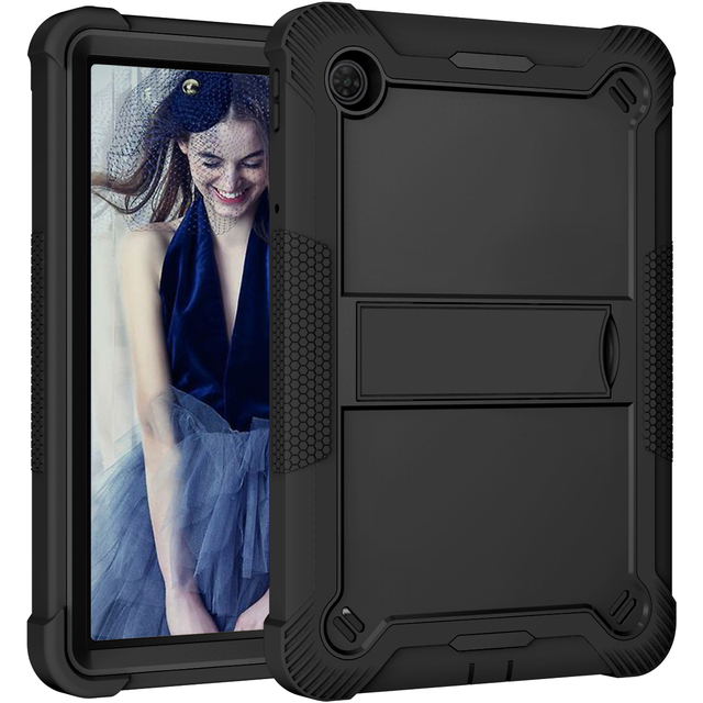 Heavy Duty Tablet Case for TCL TAB 10 5G 10.1 Inch Shockproof 2 in 1 Hybrid Kickstand Protection Rugged Covers