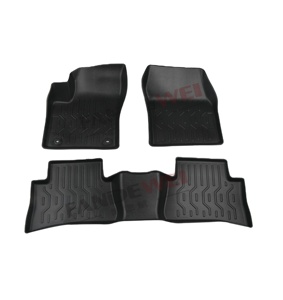 Meilleure qualité anti-dérapant anti-rayures ignifugation 3D TPV tapis de sol de voiture en caoutchouc pour <span class=keywords><strong>Toyota</strong></span> C-HR 2018-2022 + - Product Image 1