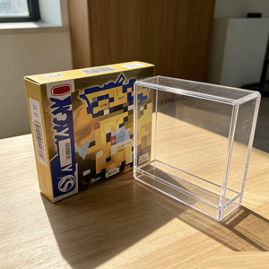 Wholesale UV Protected Holographic Magnetic Lid Custom Acrylic Case for Video Game Collectibles - Product Image 4