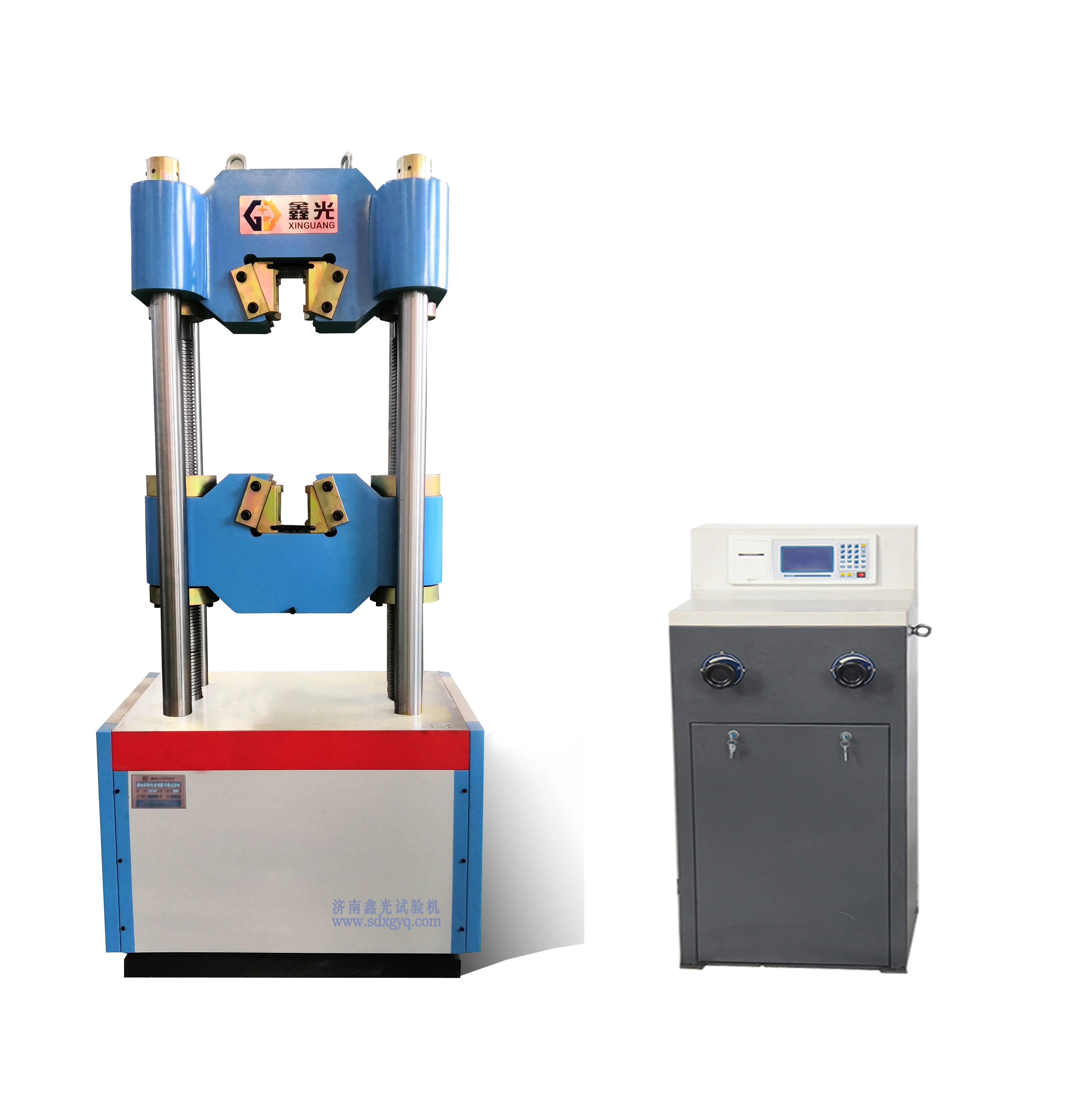 Máquina de prueba universal hidráulica digital Respuesta rápida de alta precisión Fuerte estabilidad Buena repetibilidad