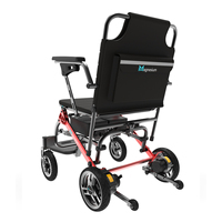 Fauteuil roulant électrique pliable Baichen 200W à double moteur, ultra léger (11,2 kg), avec cadre en alliage de magnésium, pour personnes âgées