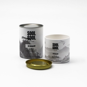 Emballage en tube de papier recyclable personnalisé de qualité alimentaire pour cornets de crème glacée avec feuille d'aluminium de qualité alimentaire à l'intérieur - Product Image 4