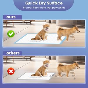 Extra große benutzer definierte Welpen-Töpfchen-Trainings pads Super Absorbent Leak Proof PE für Hunde und Katzen Einweg unterlagen - Product Image 4