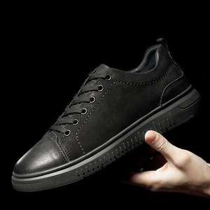 Nouvelles baskets plates printemps 2026 |   Chaussures décontractées tendance en cuir véritable chaudes |   Chaussures pour hommes grandes tailles |   Dropshipping - Product Image 1