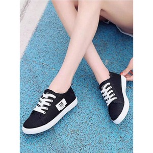 Sneakers Moderne e Semplici con Tomaia Glitterata in Tela per Uomo e Donna, Design con Lacci per Studenti, per Stagioni Estive e Autunnali - Product Image 4