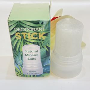 Etiqueta privada Alum Stick Potasio Alum Block Antitranspirante Piedra Cristal <span class=keywords><strong>Desodorante</strong></span> 100% Natural Unisex Alum OEM - Product Image 1