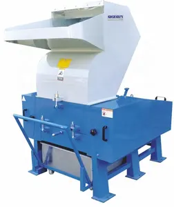 40HP Plastic Crushing Machine with blower system and silo for HDPE box,bottle,PP,ABS