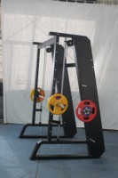 Machine de musculation professionnelle en acier de grande taille pour la musculation, chargeur inclus