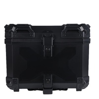 Boîte à bagages de moto universelle étanche de grande capacité 45L en ABS pour le tourisme