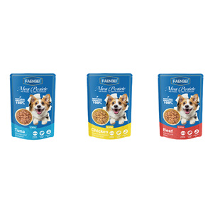 Offre Spéciale FAENBEI 130g Friandises pour Chiens 3 Saveurs Riches en Protéines Sans Céréales Pour Tous Âges Particules de Viande pour Chiens <span class=keywords><strong>Aliment</strong></span> Humide en Sachet - Product Image 6