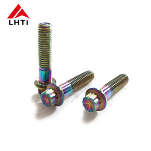 Precio competitivo Gr5 12 punto brida tornillos de titanio borde PERNO DE LA RUEDA - Product Image 5