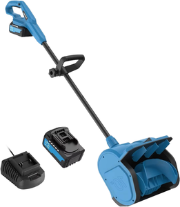 เครื่องเป่าหิมะอเนกประสงค์แบบใช้แบตเตอรี่ลิเธียมแบบชาร์จไฟได้ 21V สำหรับงานอุตสาหกรรม ใช้กับพลาสติก ขุดหิมะ เป่าหิมะ เหมาะสำหรับทางเข้าบ้าน ลานบ้าน - Product Image 4