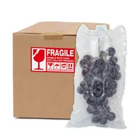 4 Layer Opblaasbare Buffer Verpakking Zakje Zakken Wrap Pe Gas Gevuld Luchtkussen Afwerking Beschermende Verpakking Voor Verse Druiven