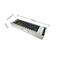 Alimentation à découpage ultra-mince 350W à sortie unique AC/DC 12V 24V 36V 48V avec PFC actif pour affichage LED et contrôle industriel