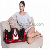 Masajeador de pies portátil de reflexología, masajeador de pies Shiatsu Carepeutic Deluxe con control total de piernas y pantorrillas