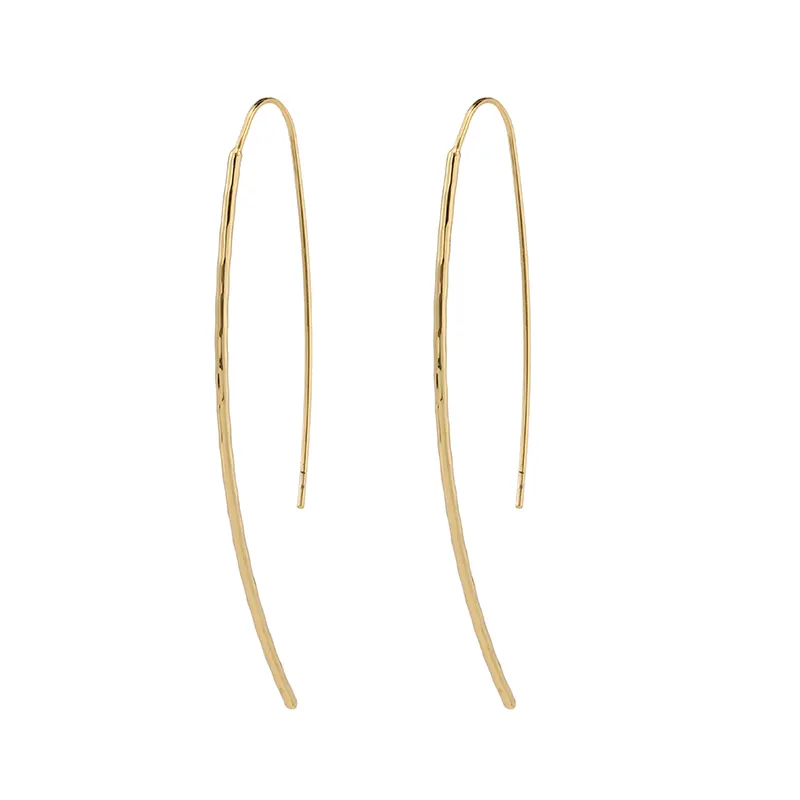 Hot Sale 18k Gold Plated Hoop Earrings for Women Fashion Jewelry